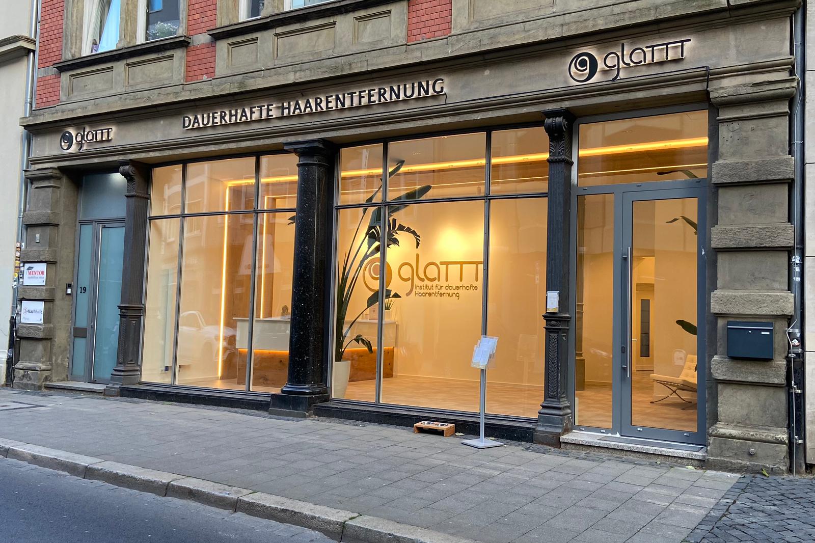 Institut glattt Braunschweig im Marstall 19 von außen